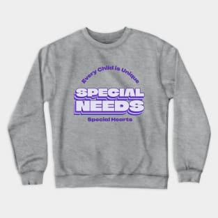 Every Child is Unique Crewneck Sweatshirt